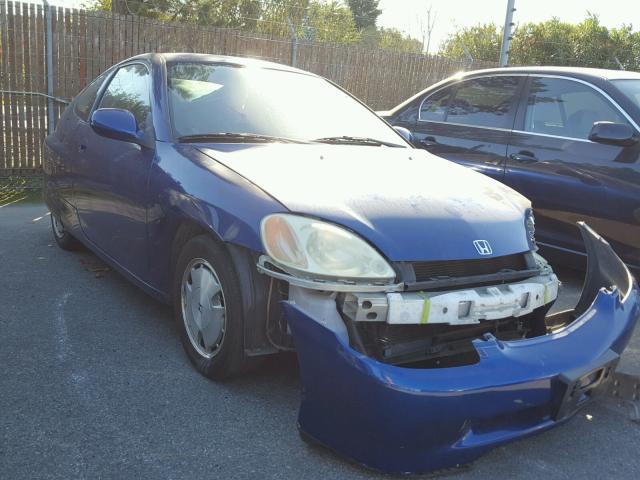 JHMZE13501T000665 - 2001 HONDA INSIGHT BLUE photo 1