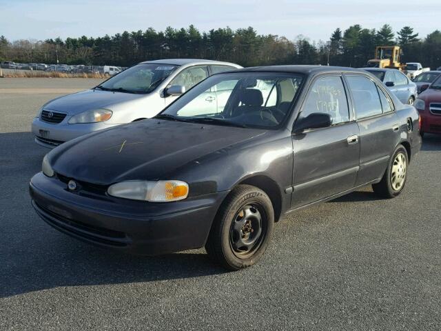 1Y1SK5289YZ425450 - 2000 CHEVROLET GEO PRIZM 黑色 照片 2