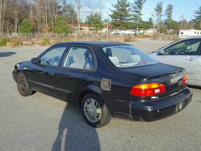 1Y1SK5289YZ425450 - 2000 CHEVROLET GEO PRIZM 黑色 照片 3
