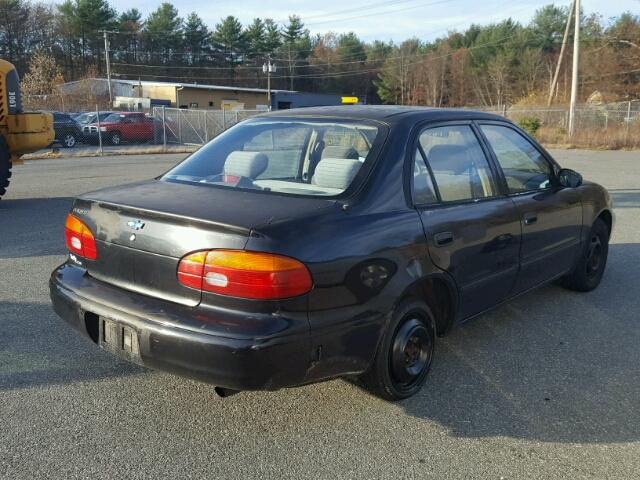 1Y1SK5289YZ425450 - 2000 CHEVROLET GEO PRIZM 黑色 照片 4