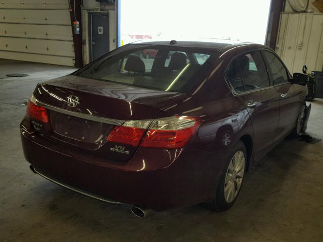 1HGCR3F95DA032857 - 2013 HONDA ACCORD TOU MAROON photo 4