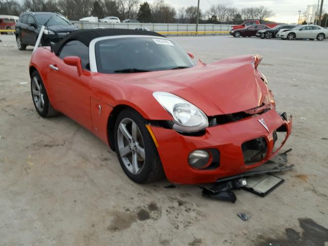 1G2MG35X97Y134347 - 2007 PONTIAC SOLSTICE G RED photo 1