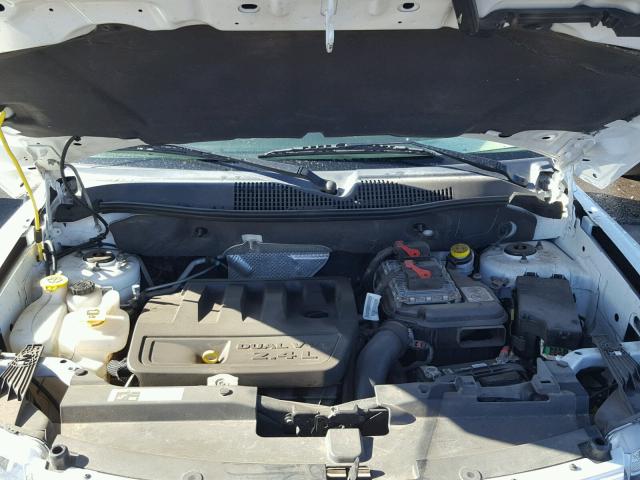 1C4NJDBB3ED706906 - 2014 JEEP COMPASS SP WHITE photo 7