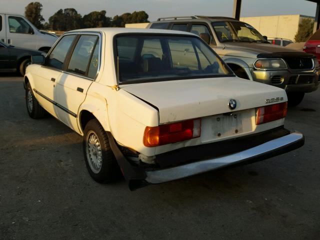 WBAAE5401F0698198 - 1985 BMW 325 E WHITE photo 3