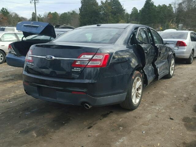 1FAHP2E81EG136148 - 2014 FORD TAURUS SEL BLACK photo 4