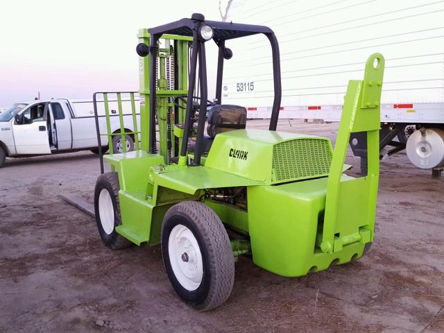 1032088 - 1969 CLARK FORKLIFT FORKLIFT GREEN photo 3