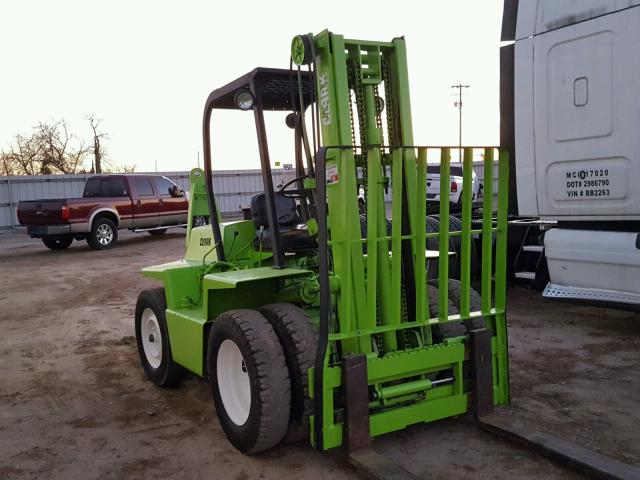 1032088 - 1969 CLARK FORKLIFT FORKLIFT GREEN photo 9