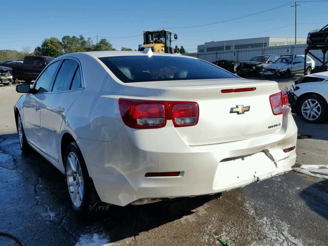1G11C5SL6EF112623 - 2014 CHEVROLET MALIBU 1LT WHITE photo 3