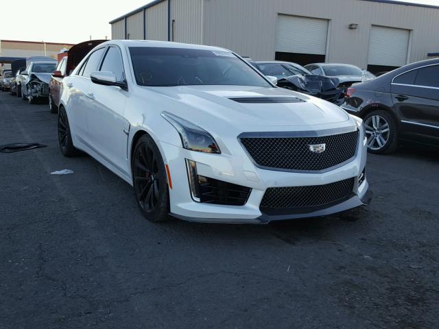 1G6A15S67H0196680 - 2017 CADILLAC CTS-V WHITE photo 1