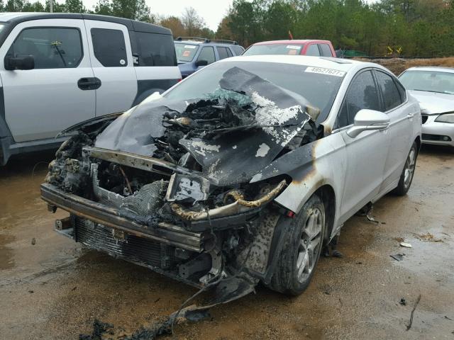 3FA6P0HR4DR149788 - 2013 FORD FUSION SE SILVER photo 2