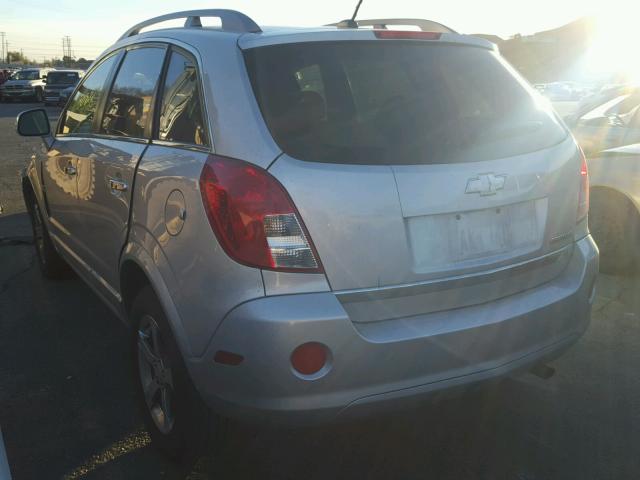 3GNAL3EK3DS626381 - 2013 CHEVROLET CAPTIVA LT SILVER photo 3