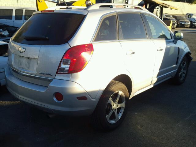 3GNAL3EK3DS626381 - 2013 CHEVROLET CAPTIVA LT SILVER photo 4