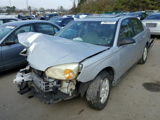 1G1ZT52855F252869 - 2005 CHEVROLET MALIBU LS SILVER photo 2