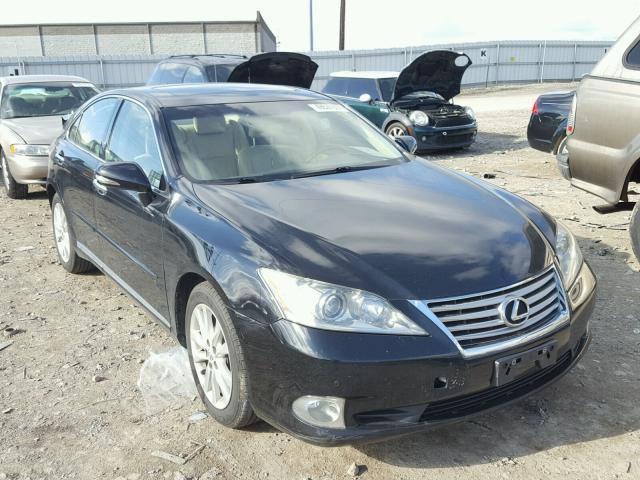 JTHBK1EG9B2432591 - 2011 LEXUS ES 350 BLACK photo 1