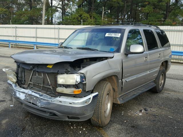 1GKEC13T51R213701 - 2001 GMC YUKON SILVER photo 2