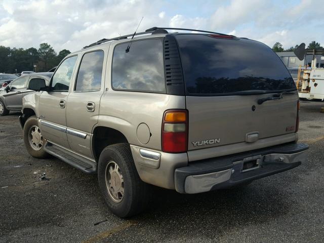 1GKEC13T51R213701 - 2001 GMC YUKON SILVER photo 3