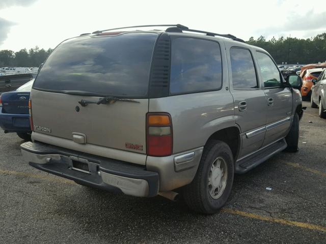 1GKEC13T51R213701 - 2001 GMC YUKON SILVER photo 4