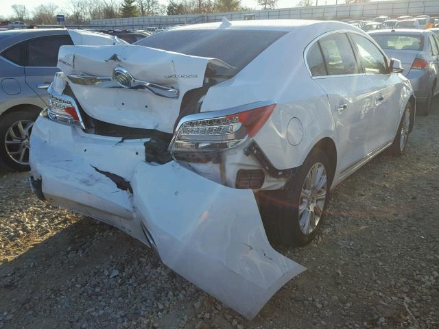 1G4GC5E34DF224974 - 2013 BUICK LACROSSE WHITE photo 4