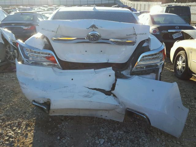 1G4GC5E34DF224974 - 2013 BUICK LACROSSE WHITE photo 9