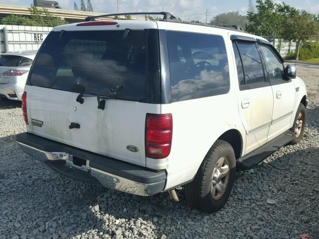 1FMRU17L3WLB43433 - 1998 FORD EXPEDITION WHITE photo 4