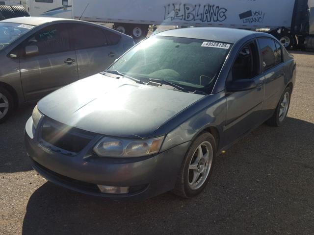 1G8AL52FX5Z178117 - 2005 SATURN ION LEVEL CHARCOAL photo 2