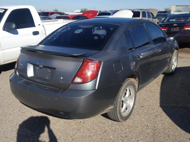 1G8AL52FX5Z178117 - 2005 SATURN ION LEVEL CHARCOAL photo 4