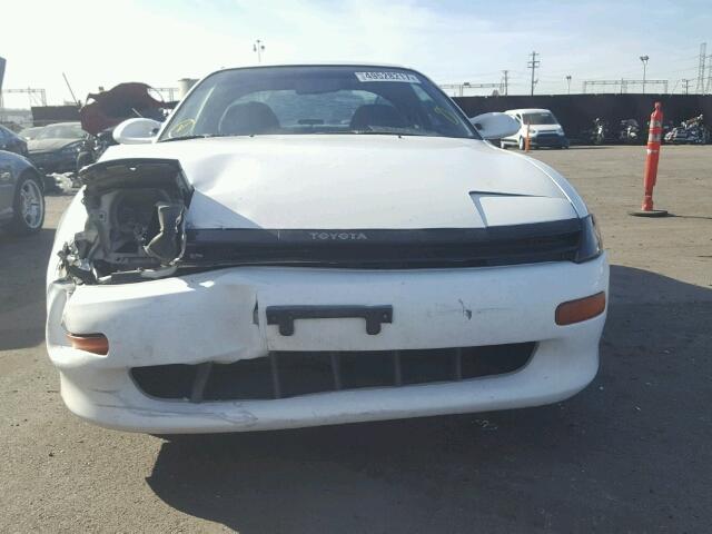 JT2ST87N1L0013109 - 1990 TOYOTA CELICA GT WHITE photo 9