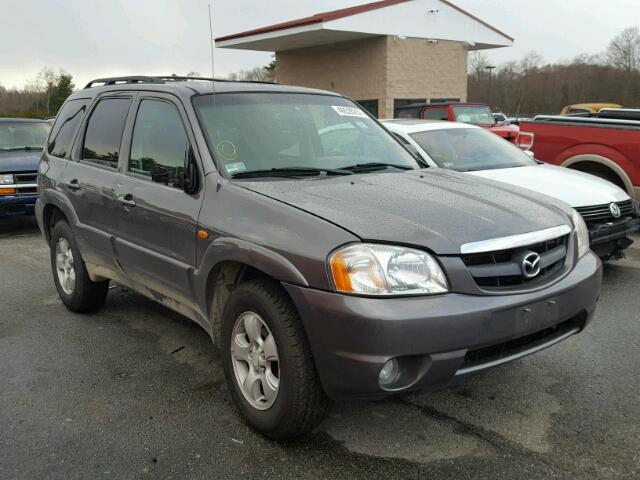 4F2YZ04103KM39641 - 2003 MAZDA TRIBUTE LX GRAY photo 1