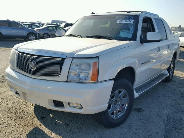 3GYEK63NX3G189633 - 2003 CADILLAC ESCALADE E WHITE photo 2