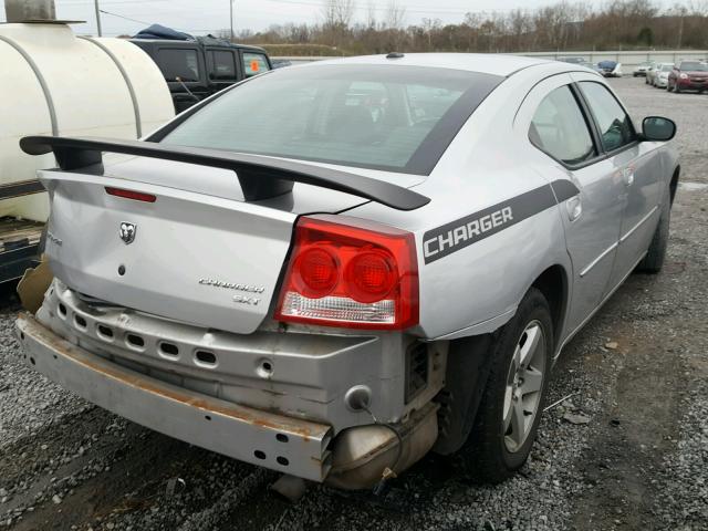 2B3CA3CV9AH107632 - 2010 DODGE CHARGER SX SILVER photo 4