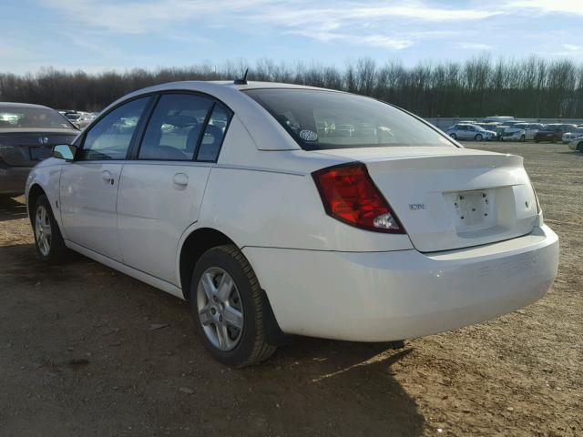 1G8AJ55F27Z152762 - 2007 SATURN ION LEVEL WHITE photo 3