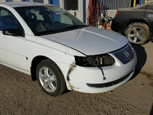 1G8AJ55F27Z152762 - 2007 SATURN ION LEVEL WHITE photo 9