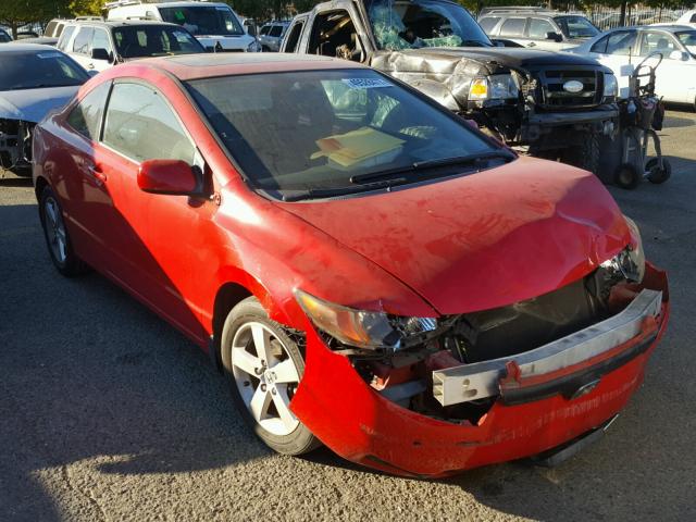 2HGFG12847H579225 - 2007 HONDA CIVIC EX RED photo 1