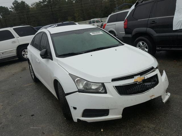 1G1PC5SH5B7264985 - 2011 CHEVROLET CRUZE LS WHITE photo 1