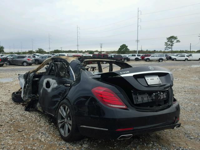 WDDUG8CB1EA051703 - 2014 MERCEDES-BENZ S 550 BURN photo 3