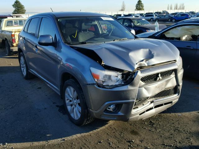 JA4AR4AU6BZ007725 - 2011 MITSUBISHI OUTLANDER GRAY photo 1