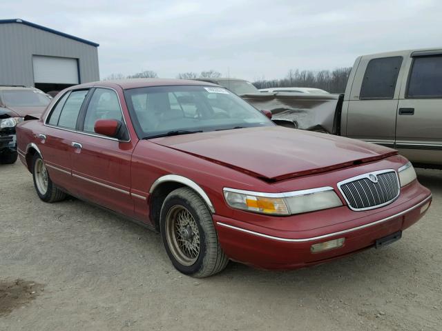 2MELM75W2VX666288 - 1997 MERCURY GRAND MARQ RED photo 1