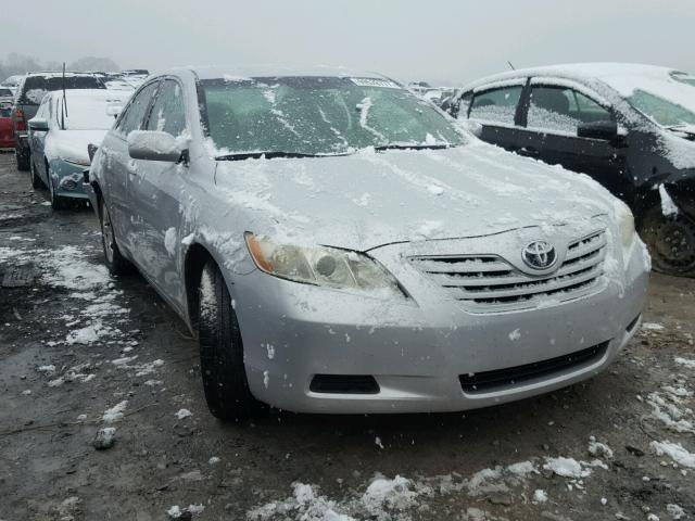 4T1BE46K78U740185 - 2008 TOYOTA CAMRY CE SILVER photo 1