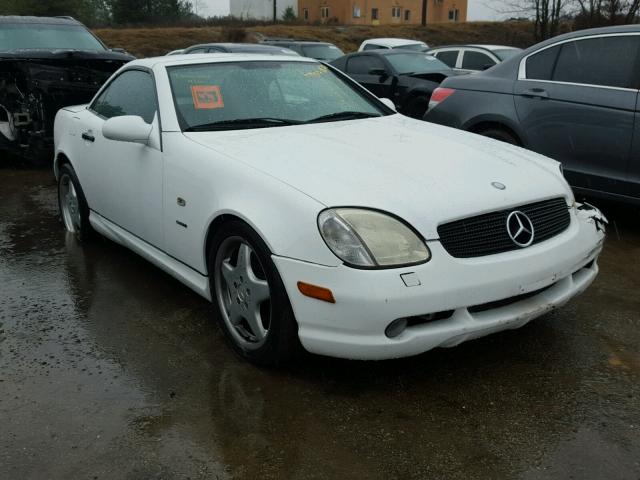 WDBKK47F5XF096640 - 1999 MERCEDES-BENZ SLK 230 KO WHITE photo 1