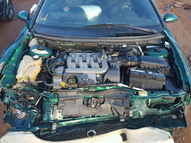 1ZWFT61L025603784 - 2002 MERCURY COUGAR V6 GREEN photo 7