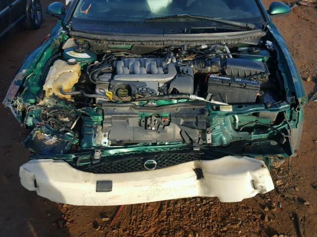 1ZWFT61L025603784 - 2002 MERCURY COUGAR V6 GREEN photo 9