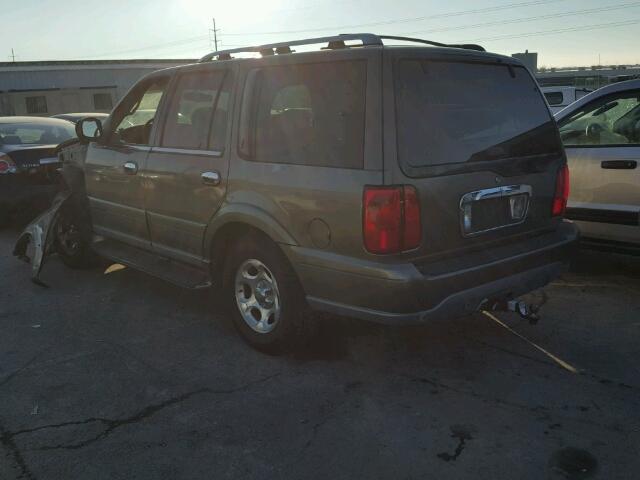 5LMFU28A01LJ04021 - 2001 LINCOLN NAVIGATOR GRAY photo 3