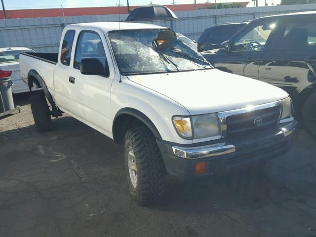 4TASN92N4YZ656843 - 2000 TOYOTA TACOMA XTR WHITE photo 1