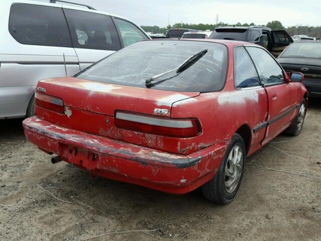 JH4DA9455PS002185 - 1993 ACURA INTEGRA LS RED photo 4