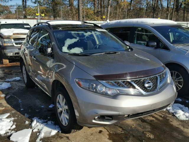 JN8AZ1MU7BW050153 - 2011 NISSAN MURANO S GRAY photo 1