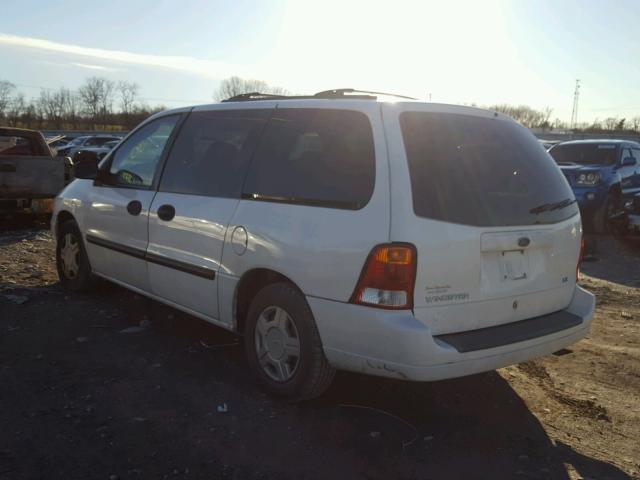 2FMZA51473BA75201 - 2003 FORD WINDSTAR L WHITE photo 3