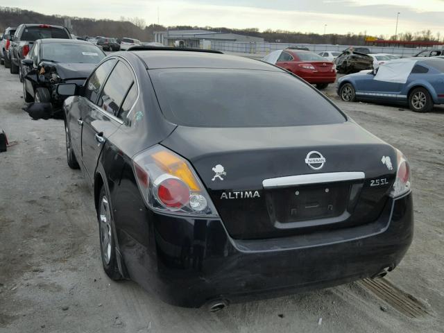 1N4AL21E08N555147 - 2008 NISSAN ALTIMA 2.5 BLACK photo 3