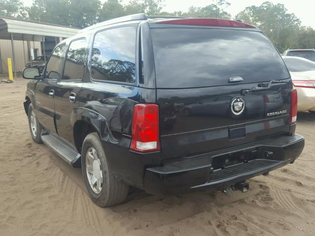 1GYEC63N25R209616 - 2005 CADILLAC ESCALADE L BLACK photo 3