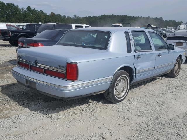 1LNLM82W6VY738410 - 1997 LINCOLN TOWN CAR S BLUE photo 3