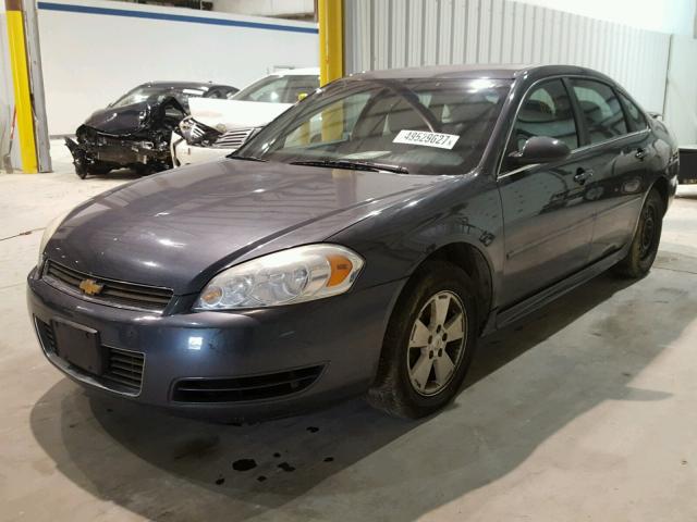 2G1WF5EK3B1191431 - 2011 CHEVROLET IMPALA LS CHARCOAL photo 2